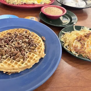 Old Fashioned Pecan Waffle