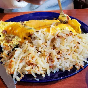 Avalanche omelet