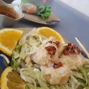 Honey Walnut Prawns