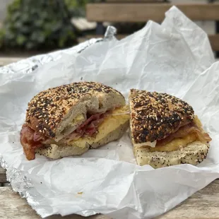 bagel sando