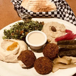 Appetizers sampler. EXCELLENT!