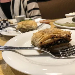 Baklava walnut and dates