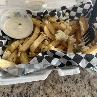 Garlic Feta Fries