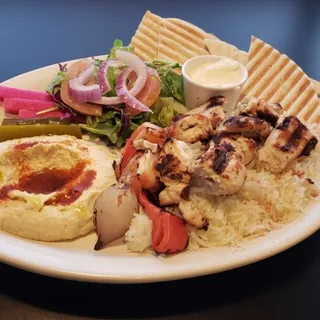 Chicken Kabab plate