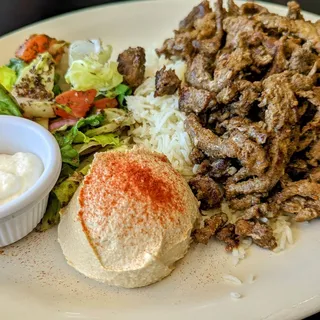 Beef Shawarma Plate