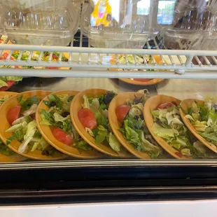 a variety of tacos
