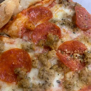 Sausage and Pepperoni XL Pizza