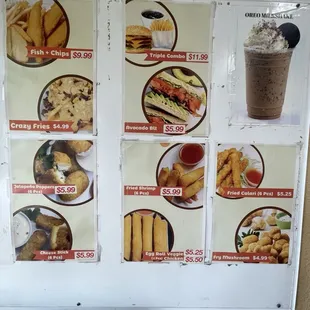 Menu March 2024