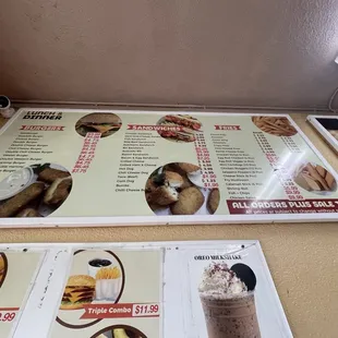 Menu March 2024