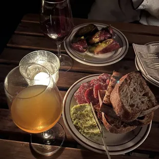 japanese sweet potato and rosette plate