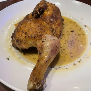 Oven Roasted Chicken in Au Jus