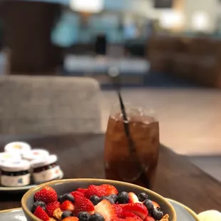 a bowl of fruit