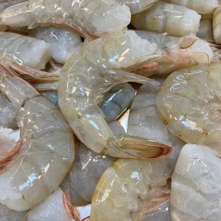 Fresh no head shrimps