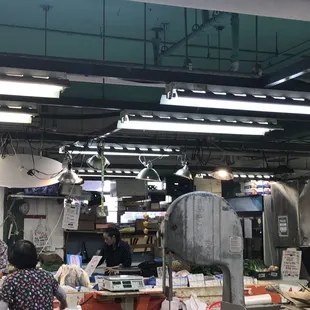 Saw for cutting frozen oxtail etc