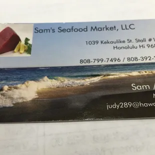 Their business card