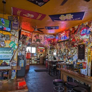 the interior of sam's silver circle