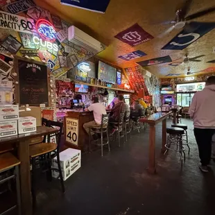 the interior of sam's silver circle