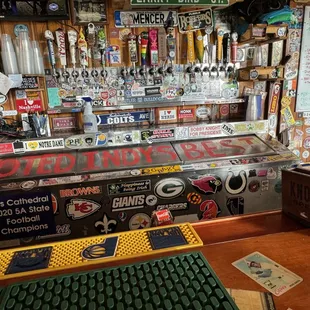 a keyboard, mouse, and other items