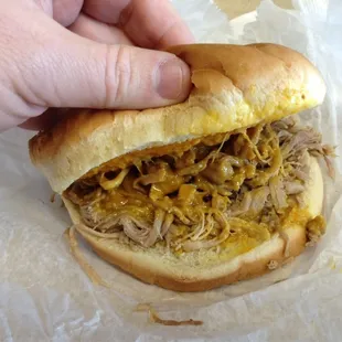 BBQ sandwich