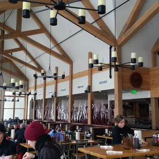 interior of the restaurant