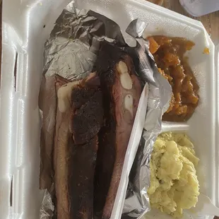 Out of this world BBQ smoked ribs