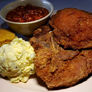The Pork Chops dinner ... let me just say this, Wow!! :-)