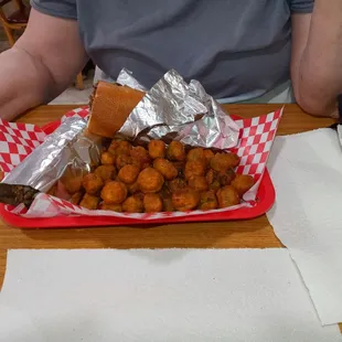 Philly Cheese steak with okra for side. Both very good and okra is cooked just right.