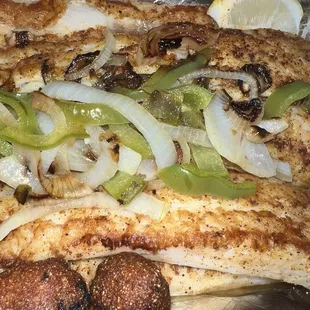 Grilled catfish