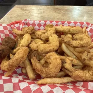 Fried shrimp