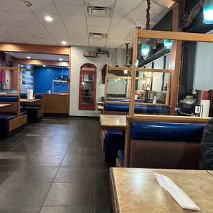 interior, sushi and sashimi