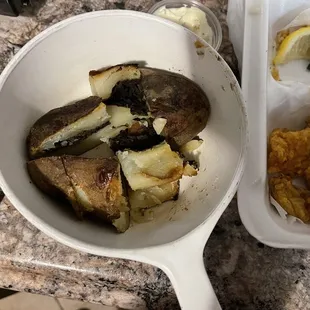 This was my baked potato this evening.