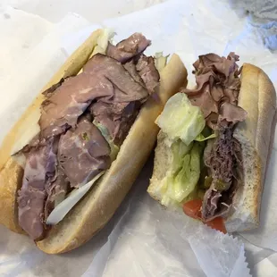 Roast beef w sweet peppers