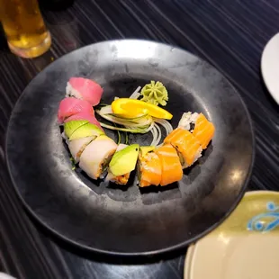Rainbow sushi