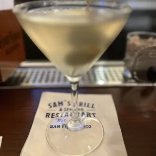 Extra dirty martini