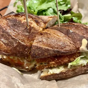 Crab Cake Sandwich