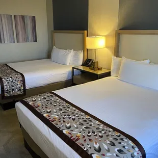 The rooms are just fine!