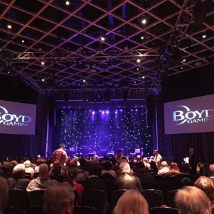 Concert set up, it's way nicer than expected (bigger than it looks)