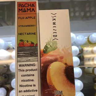 New juice by Pachamama &amp; Skwezed Peach