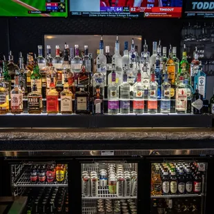 Liquor Selection &amp; Bottled Beer