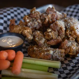 Garlic Parm Wings
