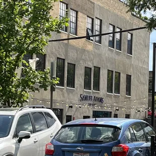 Convienient location with a pay lot across the street