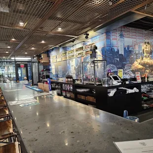 Inside taproom