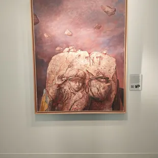 From exhibition "In the Beginning: The Artist Samuel Bak", February -June 2023