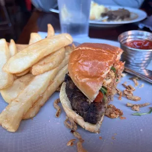 I should have taken a photo before I ate it, but it look so good! Tasted great too!