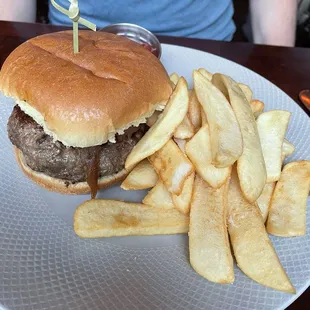 Lamb burger