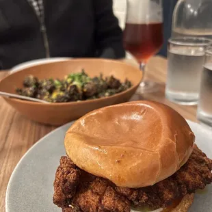 Hot Chicken Sandwich