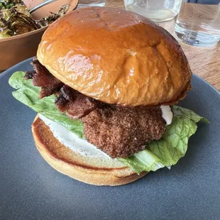 Crispy Fried Chicken Club