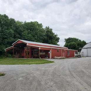 Samuel T. Bryant Distillery event hall and samples.