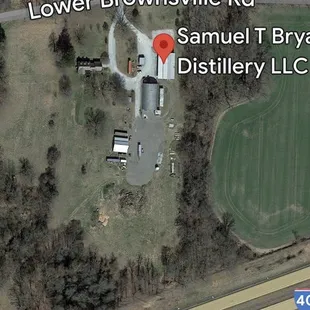 Detailed directions map.