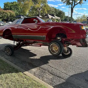 Low riders at the park today